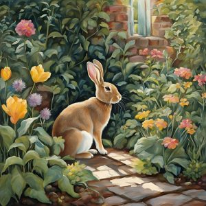 Le Lapin Curieux et le Jardin Secret